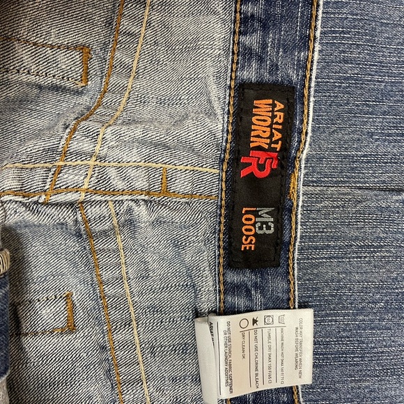 Ariat M3 Loose Fit Blue Jeans Men’s Size 40X30 - Picture 7 of 14